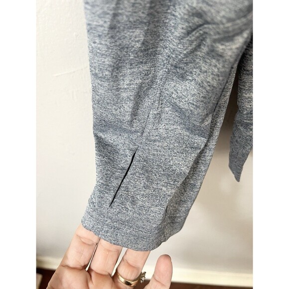Exofficio Insect Shield 1/4 Zip Pullover Top Medium Grey Performance Long Sleeve - Picture 3 of 6